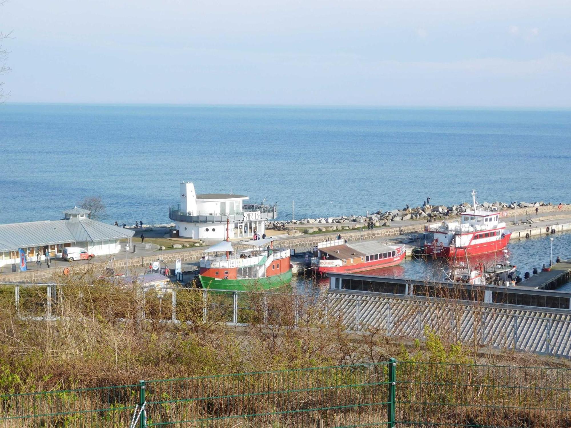 Seelotsenstation Sassnitz Mit Hafenblick By Unsere Urlaubszeit المظهر الخارجي الصورة